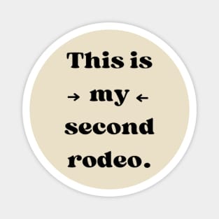 This is my second rodeo. In clear black letters - because you're not a noob, but just barely Magnet